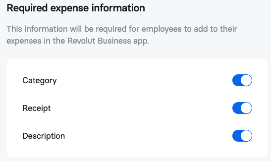 Revolut Expenses